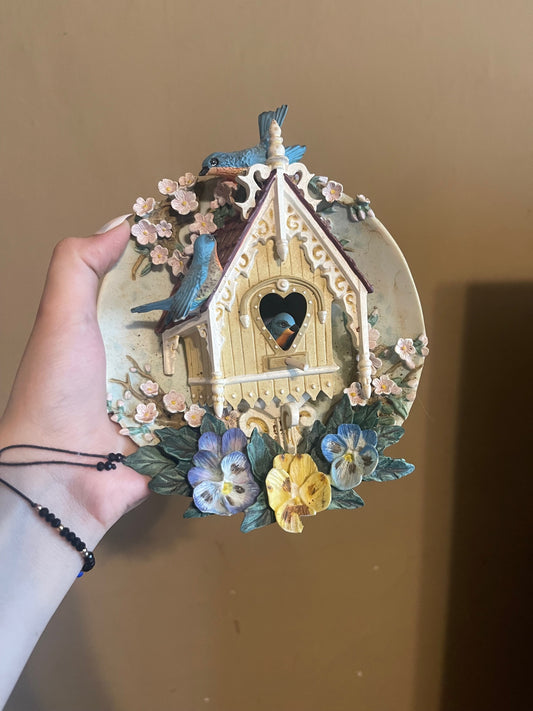 Beautiful Yellow Birdhouse