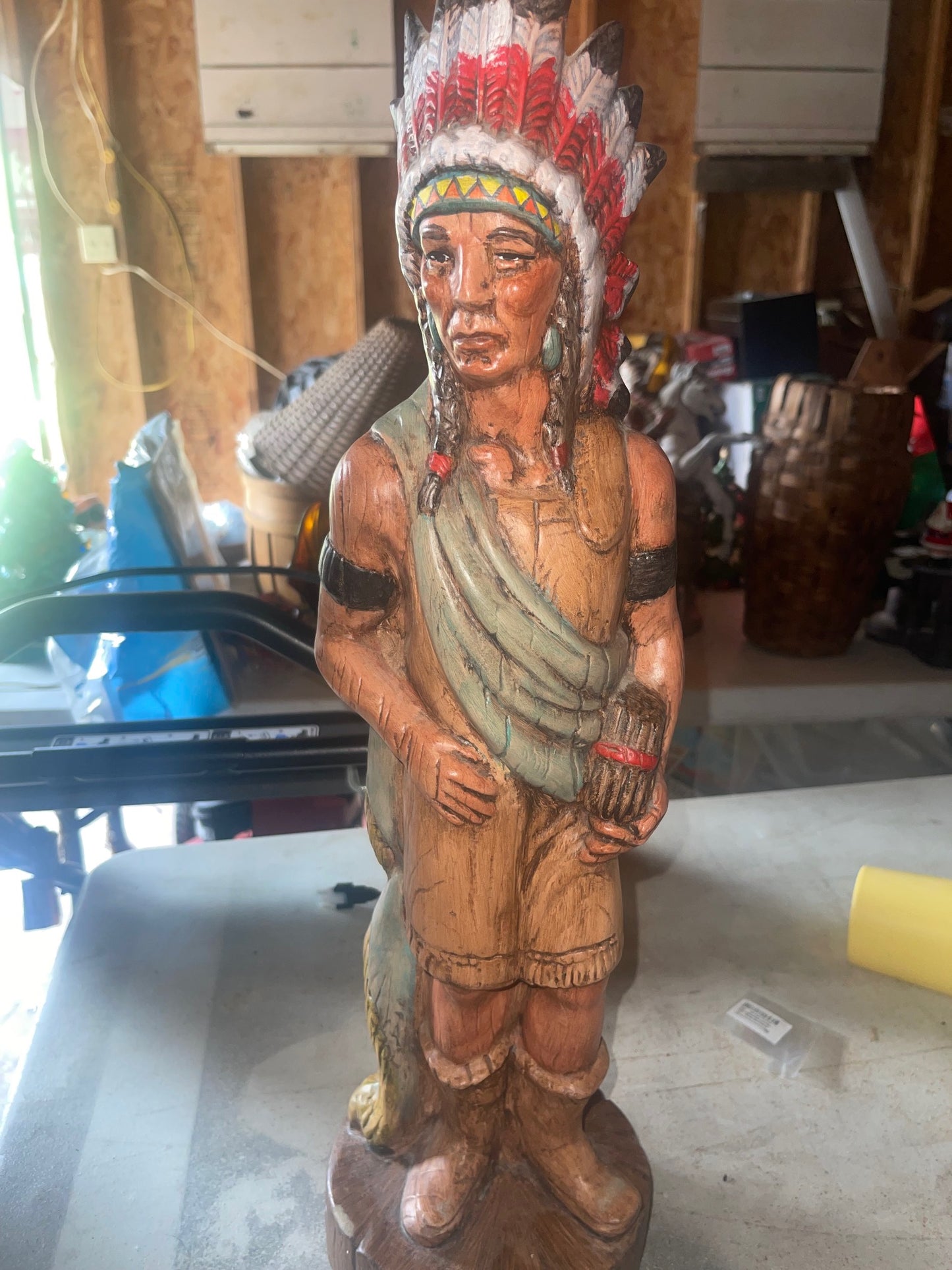 Native American Statue